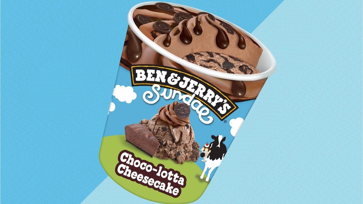 Ben and Jerry Chocolatta Cheescake