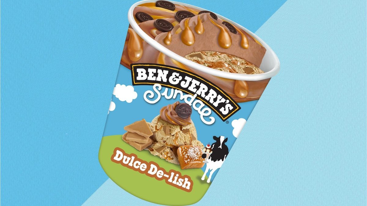Ben and Jerry Dulce Delish