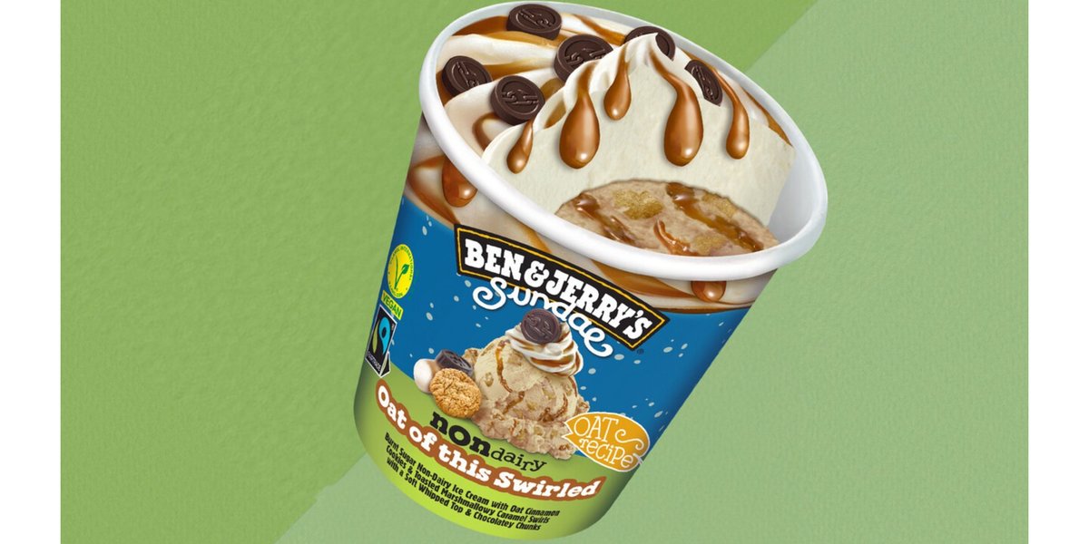 Ben and Jerry's Oat of this swirled