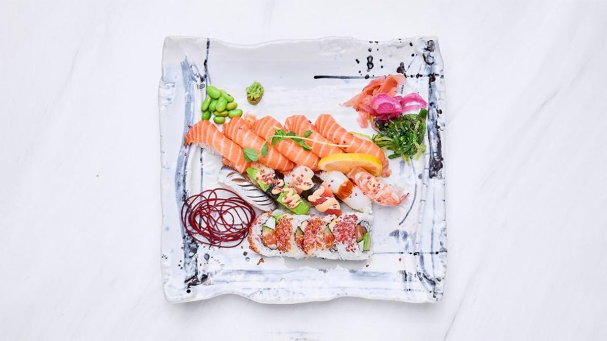 Stor Sushi - 14 Bitar