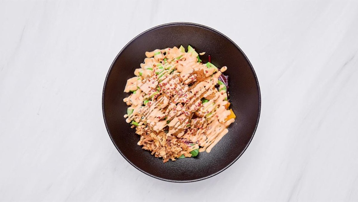 Vegetarisk Poké bowl