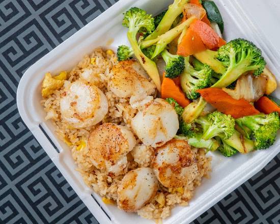 D6:Hibachi Scallop 铁板干贝