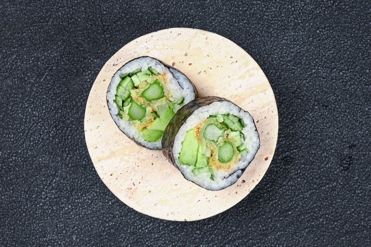 54. Futomaki Crispy asparges(V)