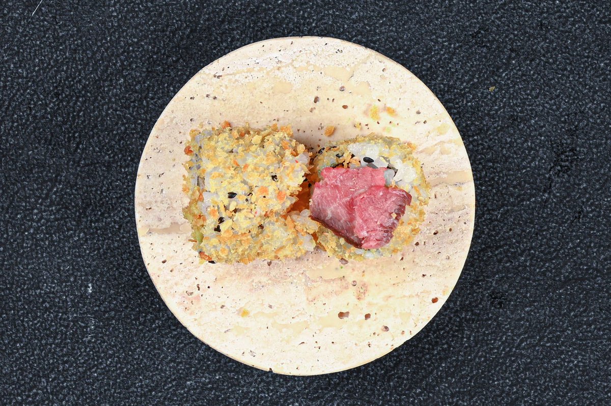 94. Golden steak