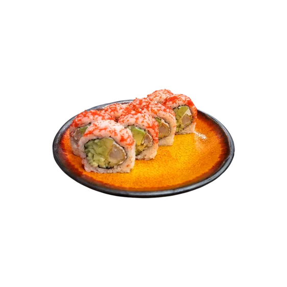 Uramaki krewetka w tempurze 8szt.