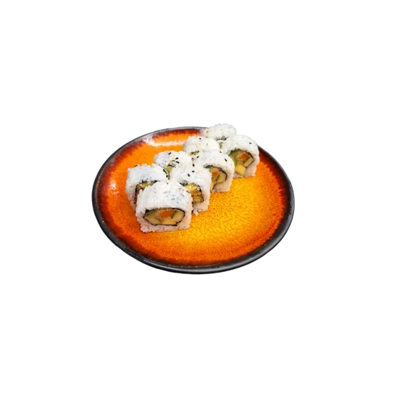 Uramaki warzywa w tempurze 8szt.