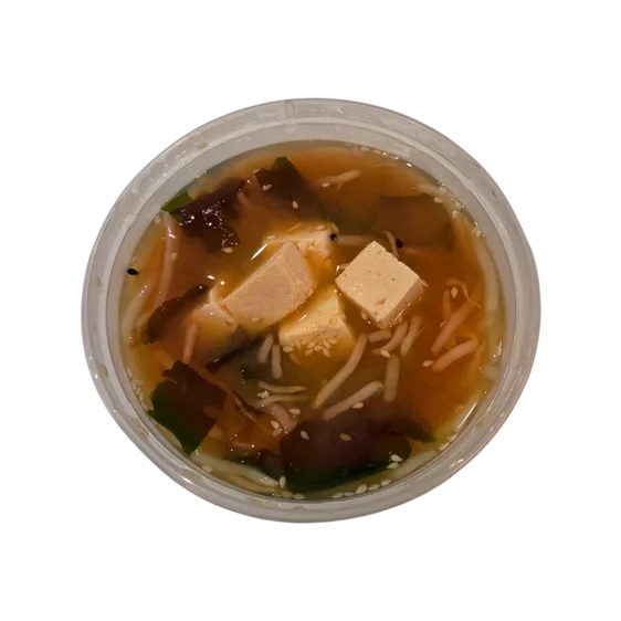 Zupa Miso z tofu na ostro