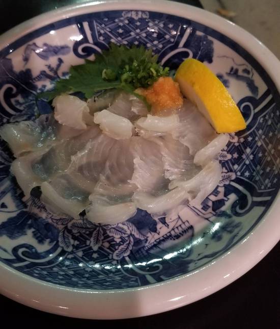 Halibut Sashimi
