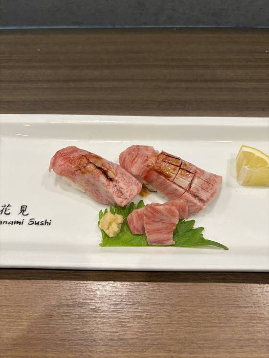 Jpanese  A5 Wagyu sushi