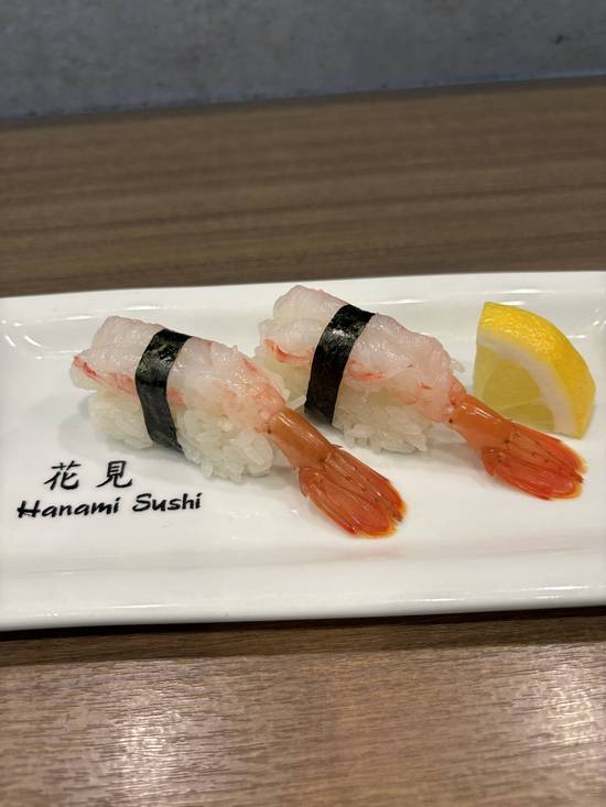 SWEET SHRIMP (With fried head) SUSHI
