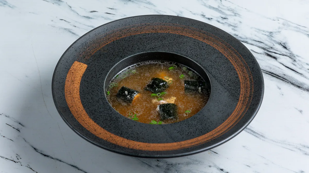 Miso Salmon Soup