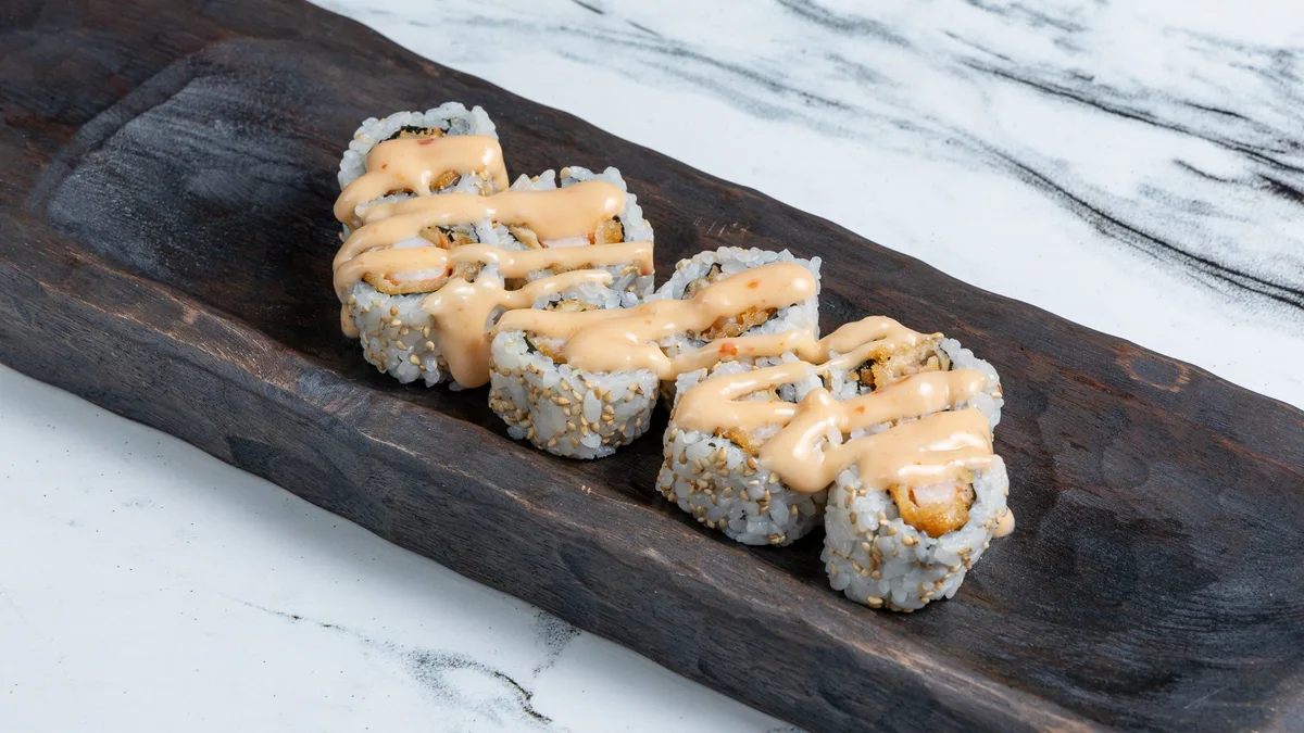 Shrimp Tempura Uramaki Rolls