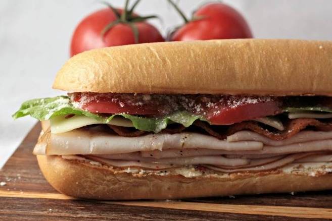 8"  Plastered Turkey BLT