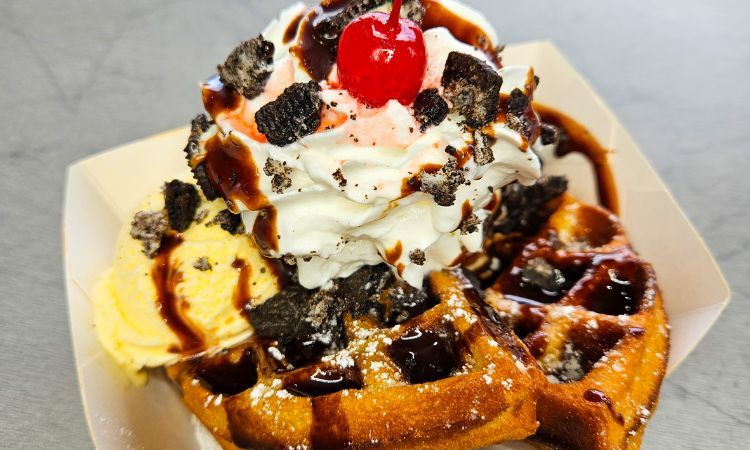 Waffle Sundae