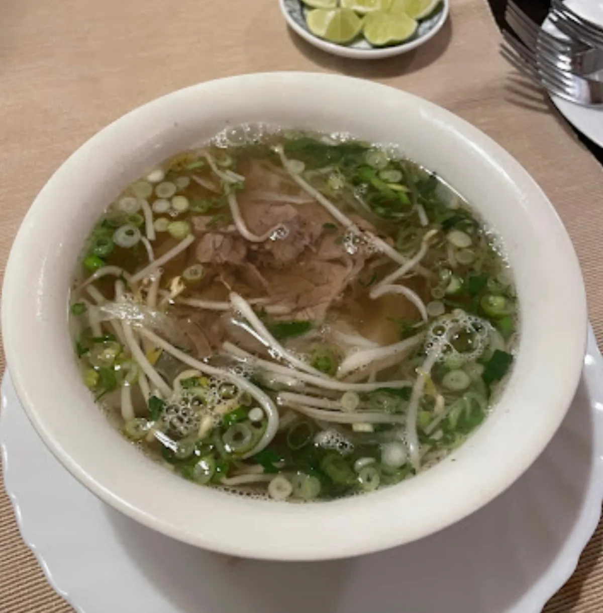 14. Pho leves marhahússal
