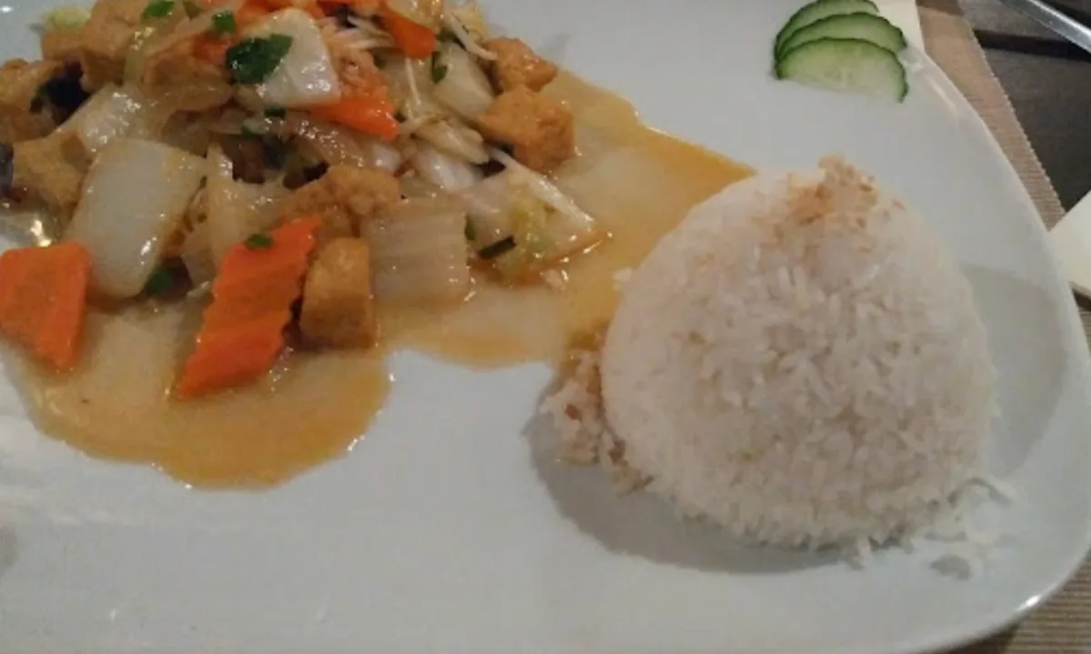 48. Wok tofu zöldségekkel + jázmin rizzsel