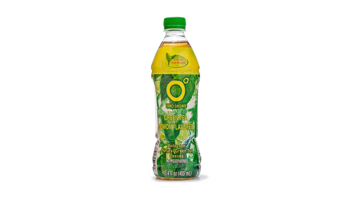 Nullafokos mézes zöldtea 0,5l