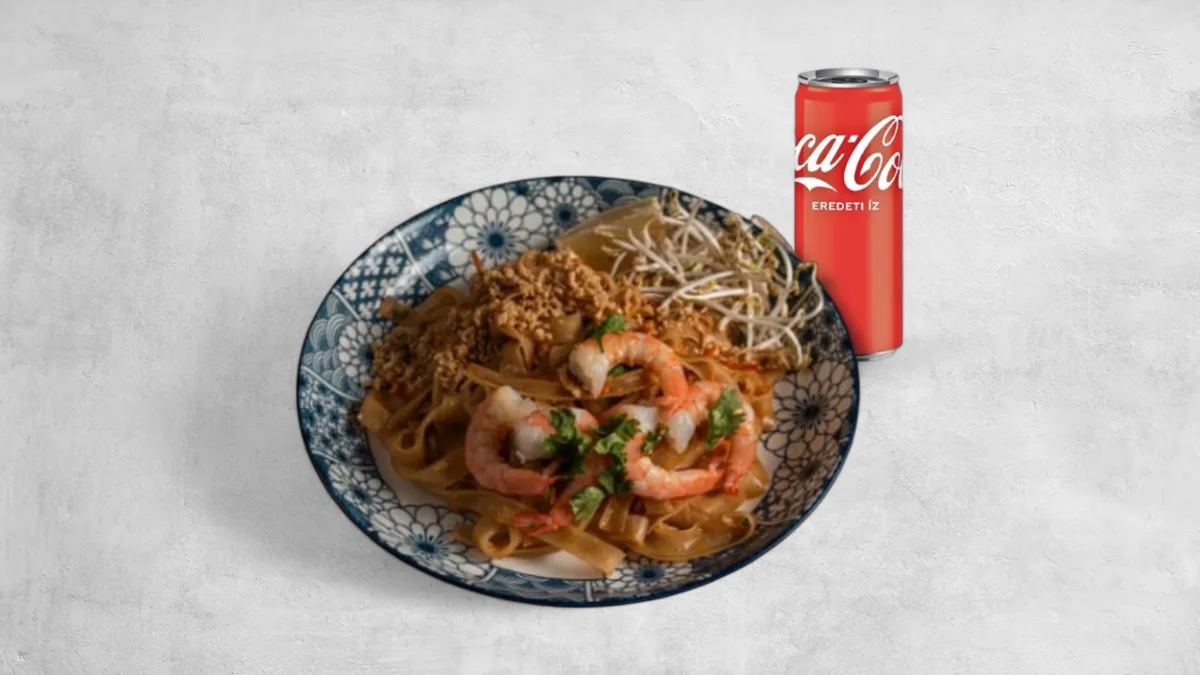 Pad thai menü