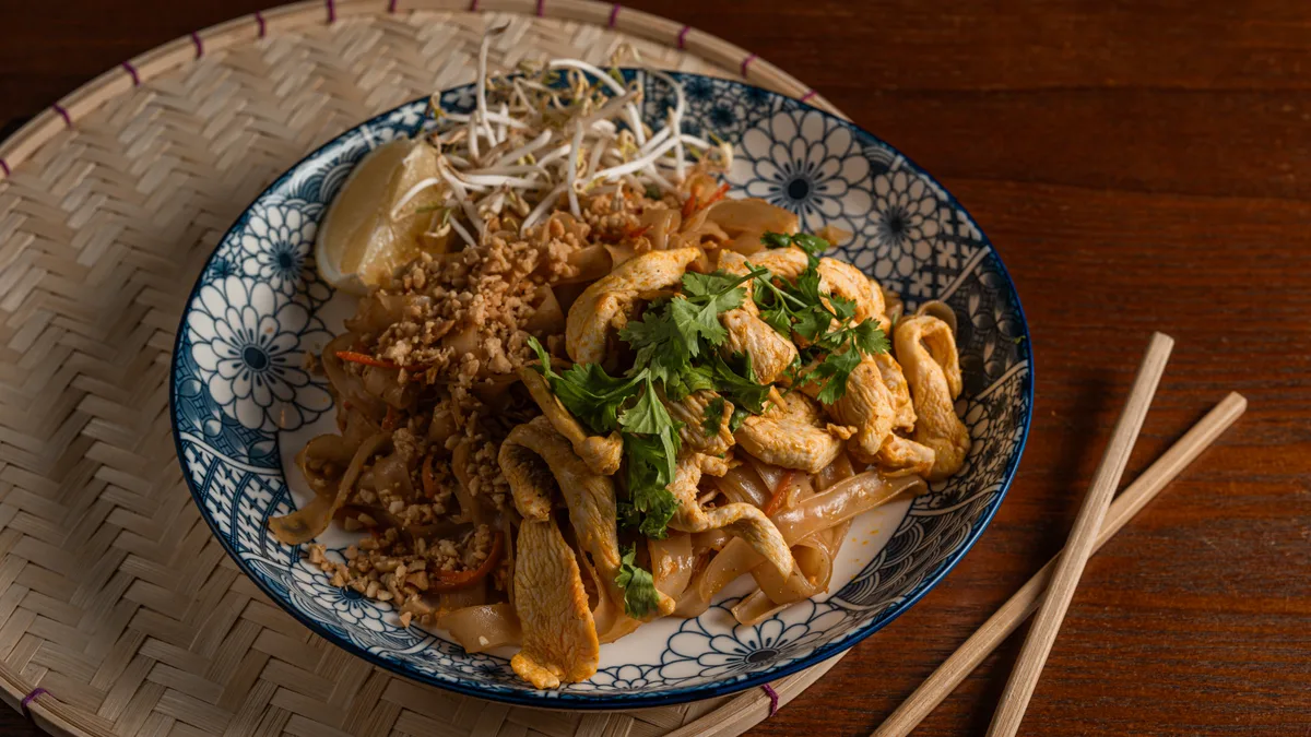 Pad thai tészta csirkével - P2