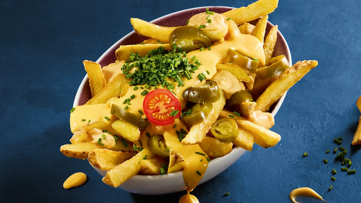 Chili Cheddar Fritten