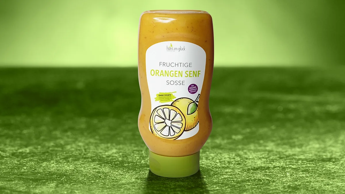 Fruchtige Orangen Senf Soße 0,42 l