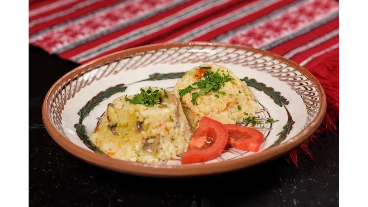 Pilaf de orez cu ciuperci (Garnituri)