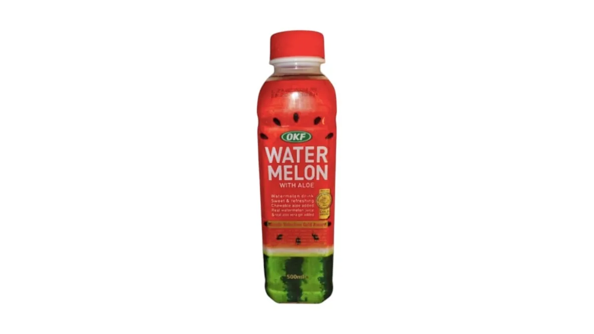 OKF Aloe Vera Getränk Wassermelone PET-Flasche 0,5l