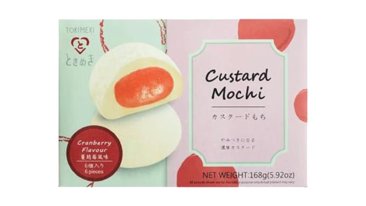 Tokimeki Custard Mochi Cranberry