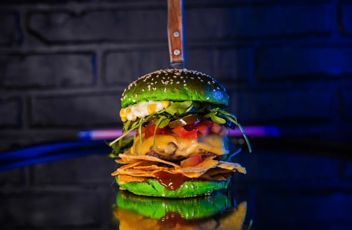 Burger Nachos