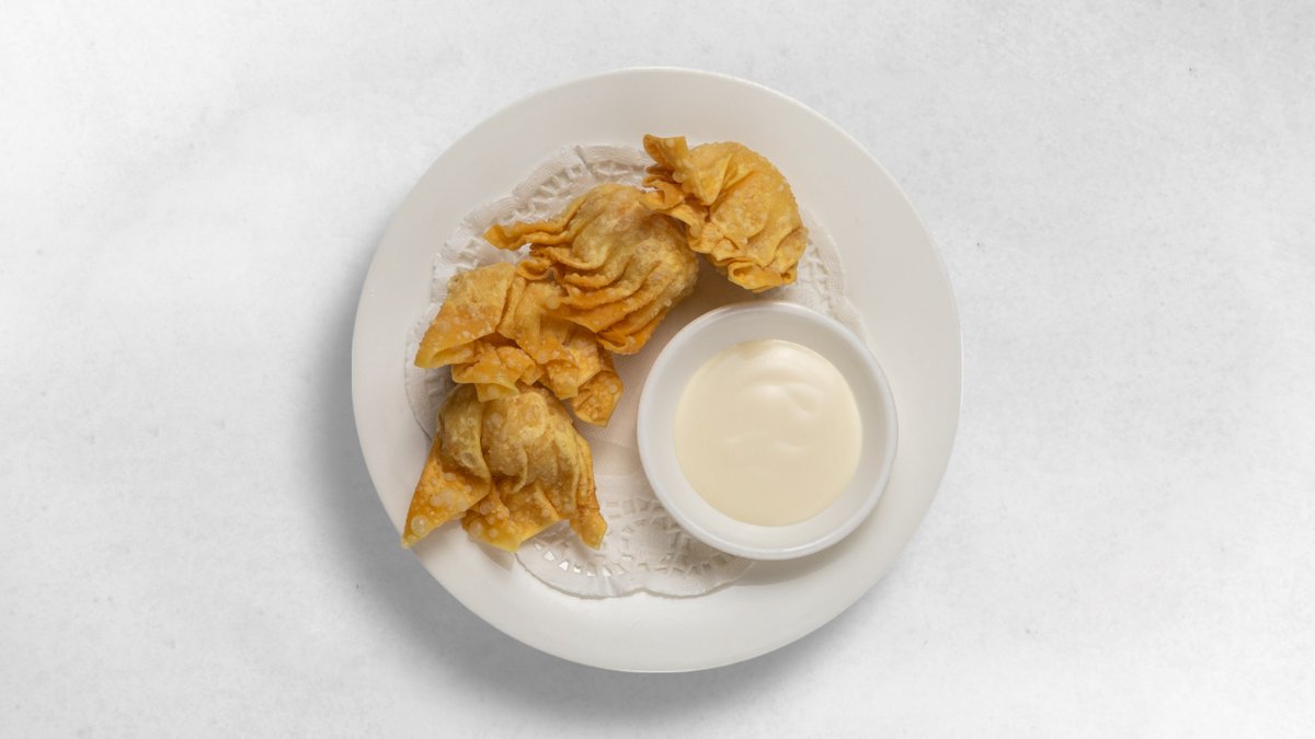 Gebackene Garnelentaschen
