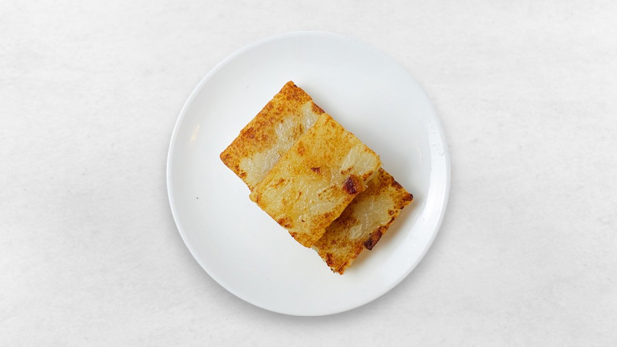Gebratener Rettichkuchen