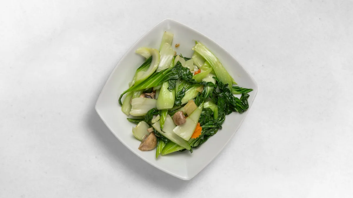 Gebratenes Choy-Sum
