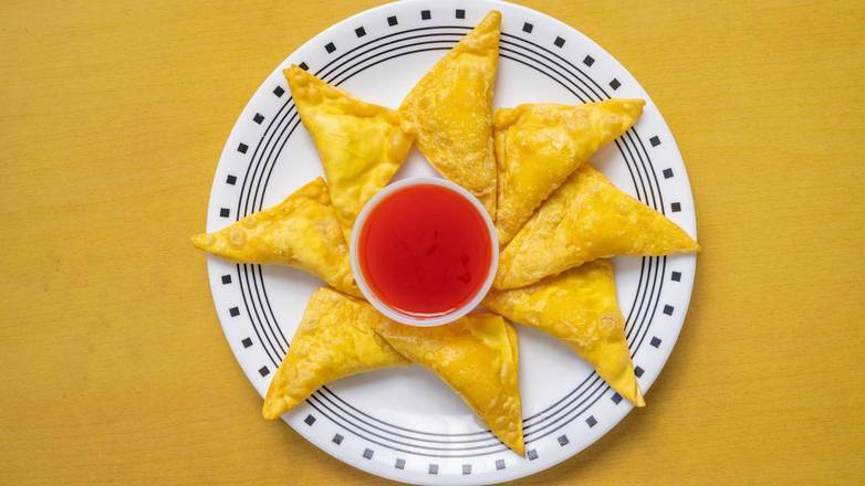 7. Fried Crab Rangoon (8)