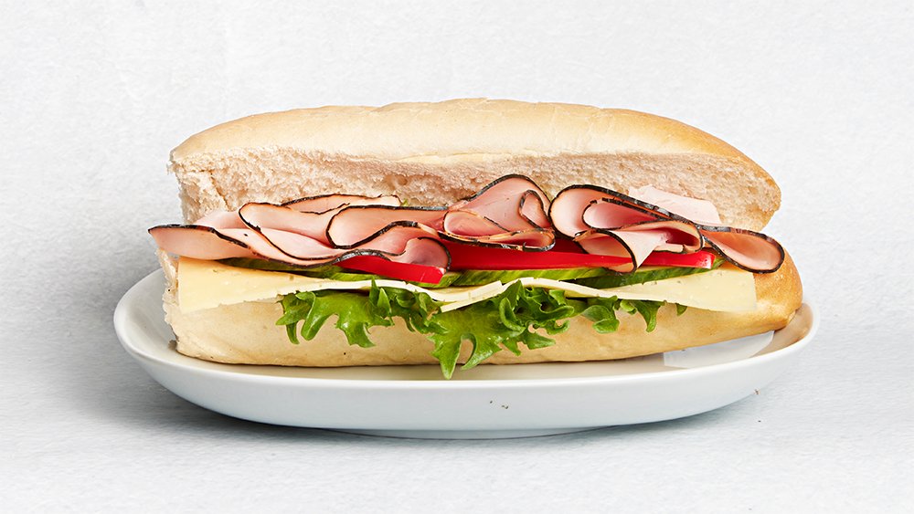 Baguette Ost and Skinka