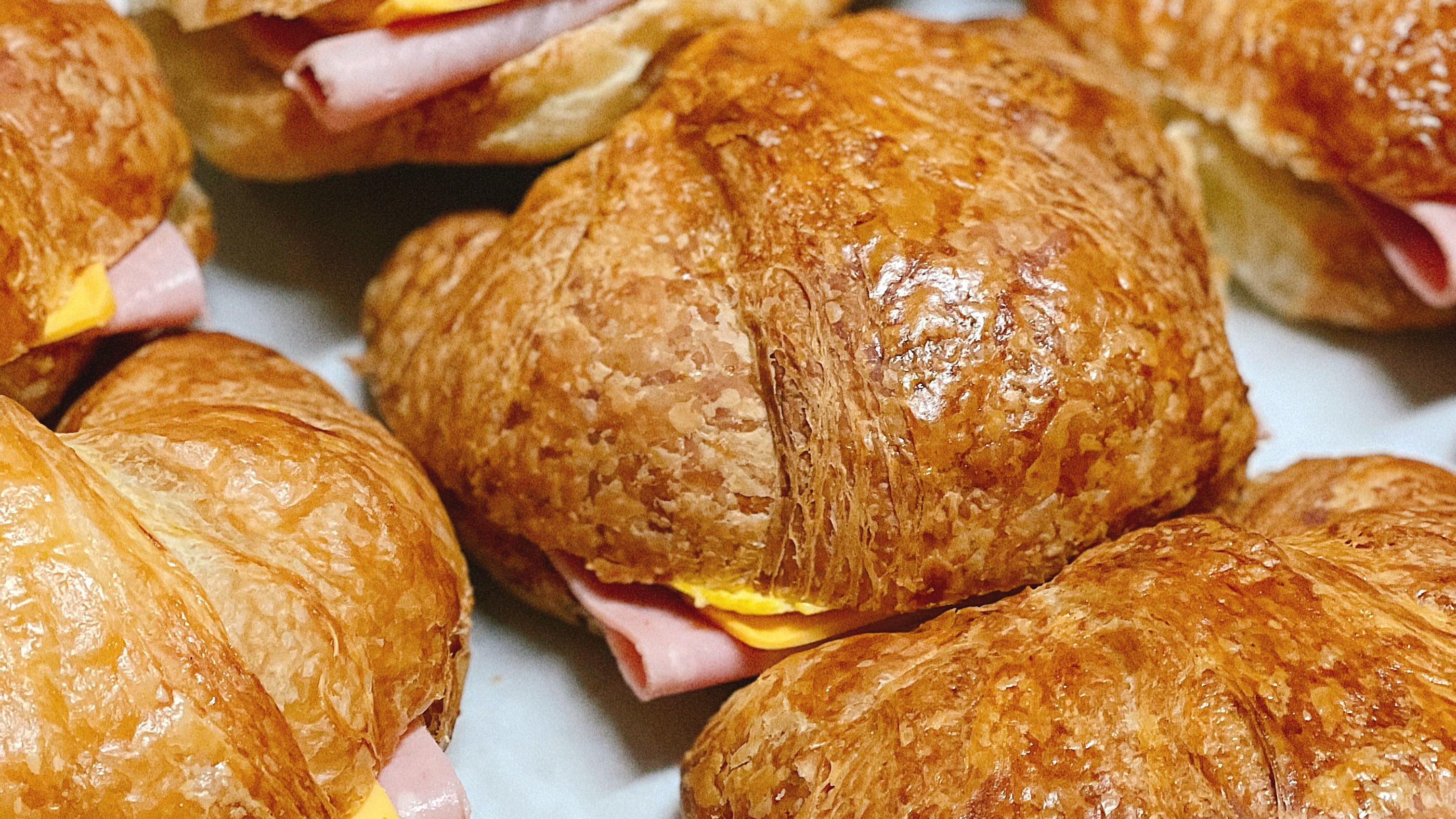 Ham and Cheese Breakfast Croissant