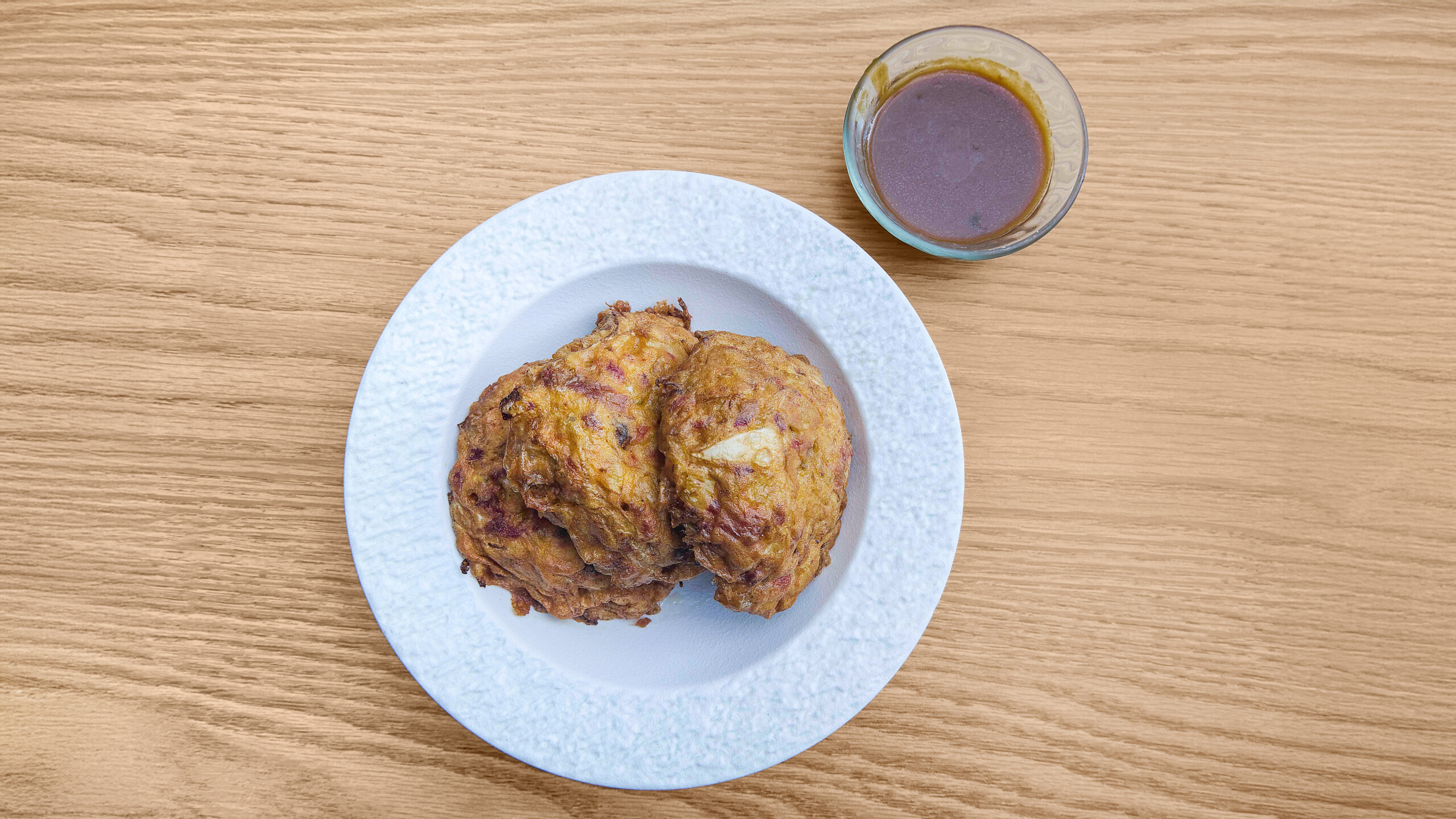 49. Roast Pork Egg Foo Young