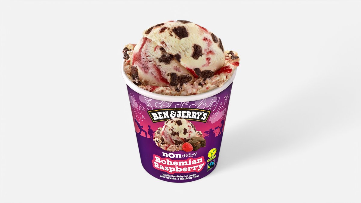BenandJerry's Bohemian Raspberry Vegán 465ml