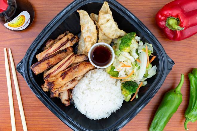 Chickenand Gyoza Combo
