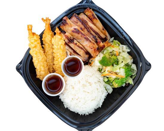 ChickenandTempura Prawn Combo