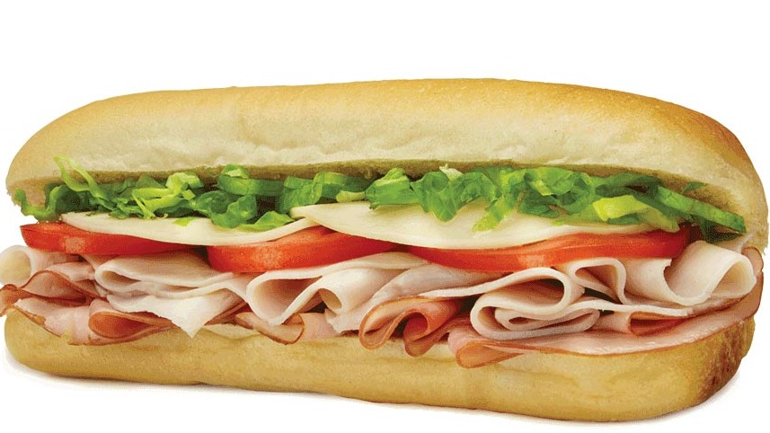 Ham + Cheese Sub w/fries