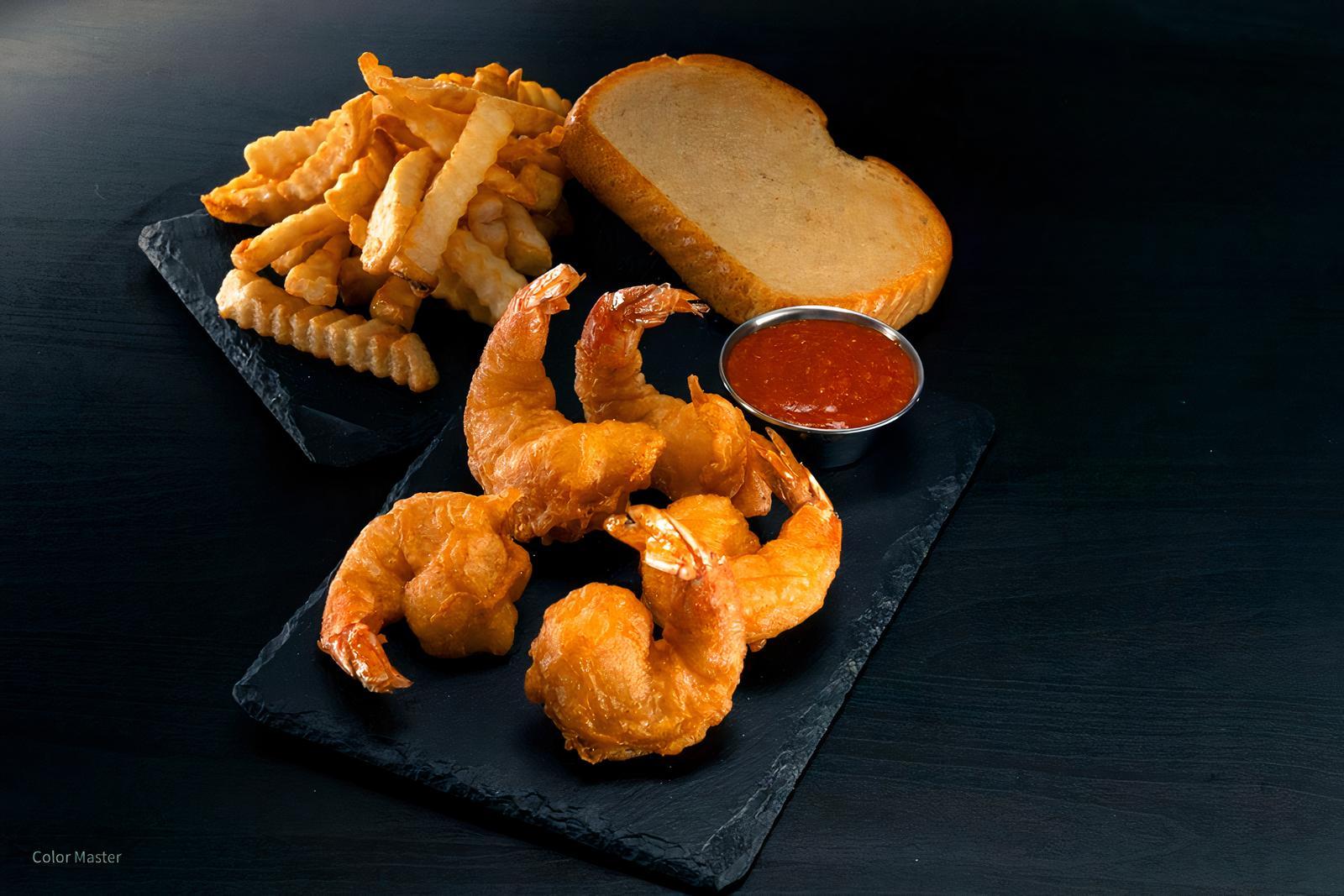 Hand-battered Jumbo Shrimp - Dinner