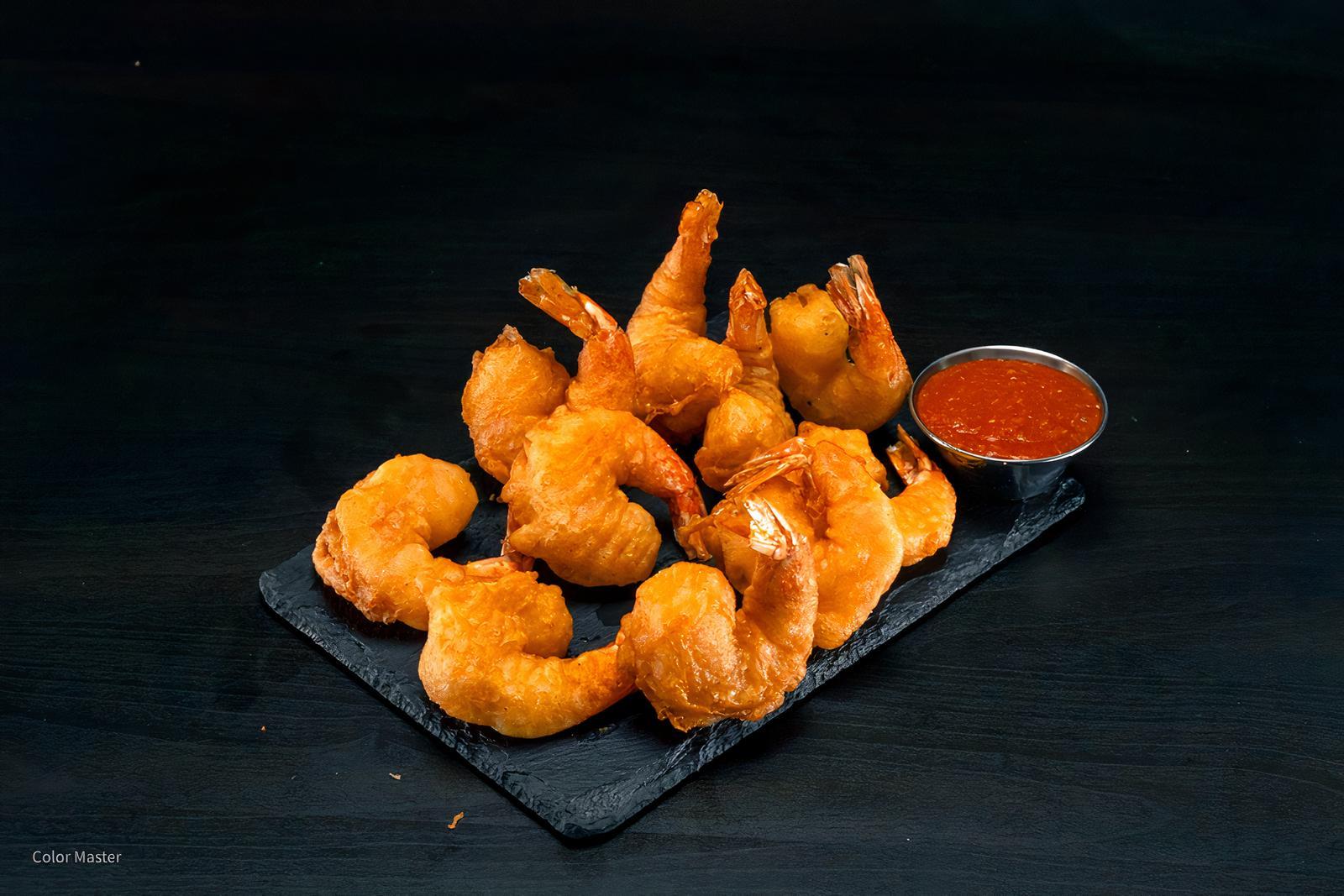 Hand-battered Jumbo Shrimp