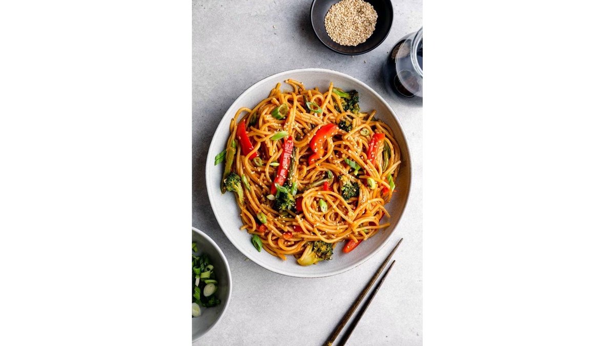 Noodles vegetarian