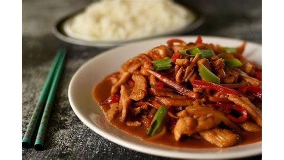 Pui cu sos curry