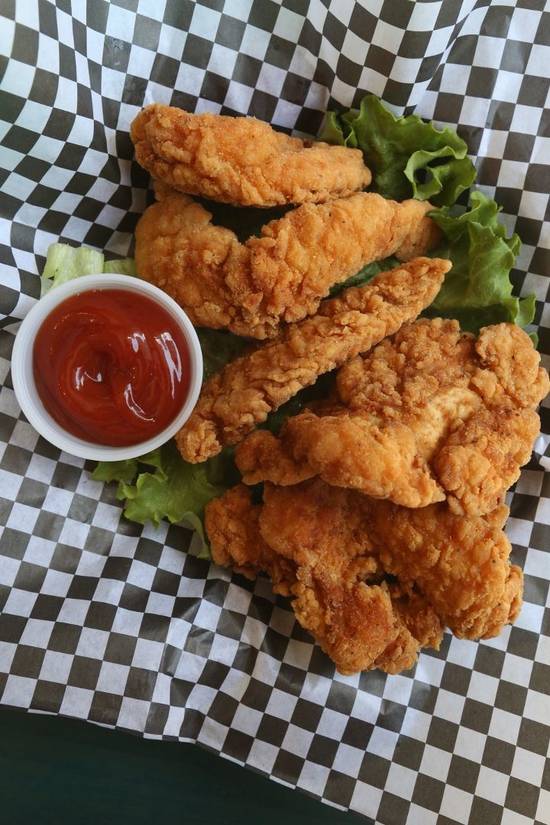 CHICKEN TENDERS and FRIES