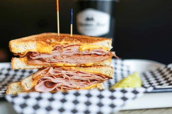GRILLED TURKEY and CHEESE
