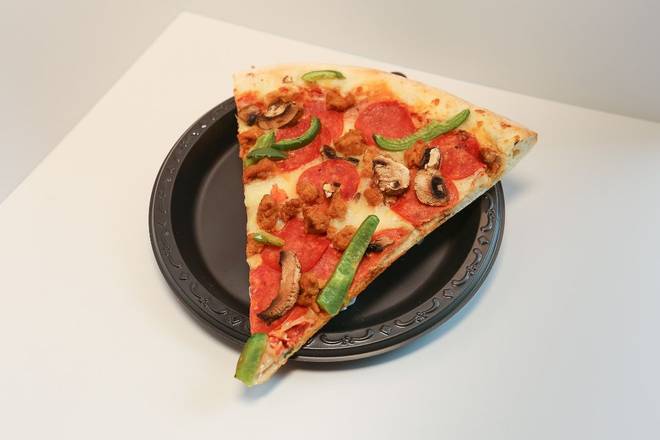 PEPPERONI and MUSHROOM SLICE