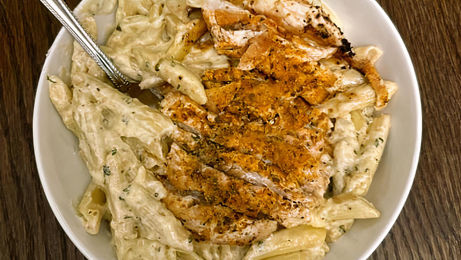 Blackened Chicken Alfredo
