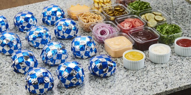 Build-Your-Own Burger Bar