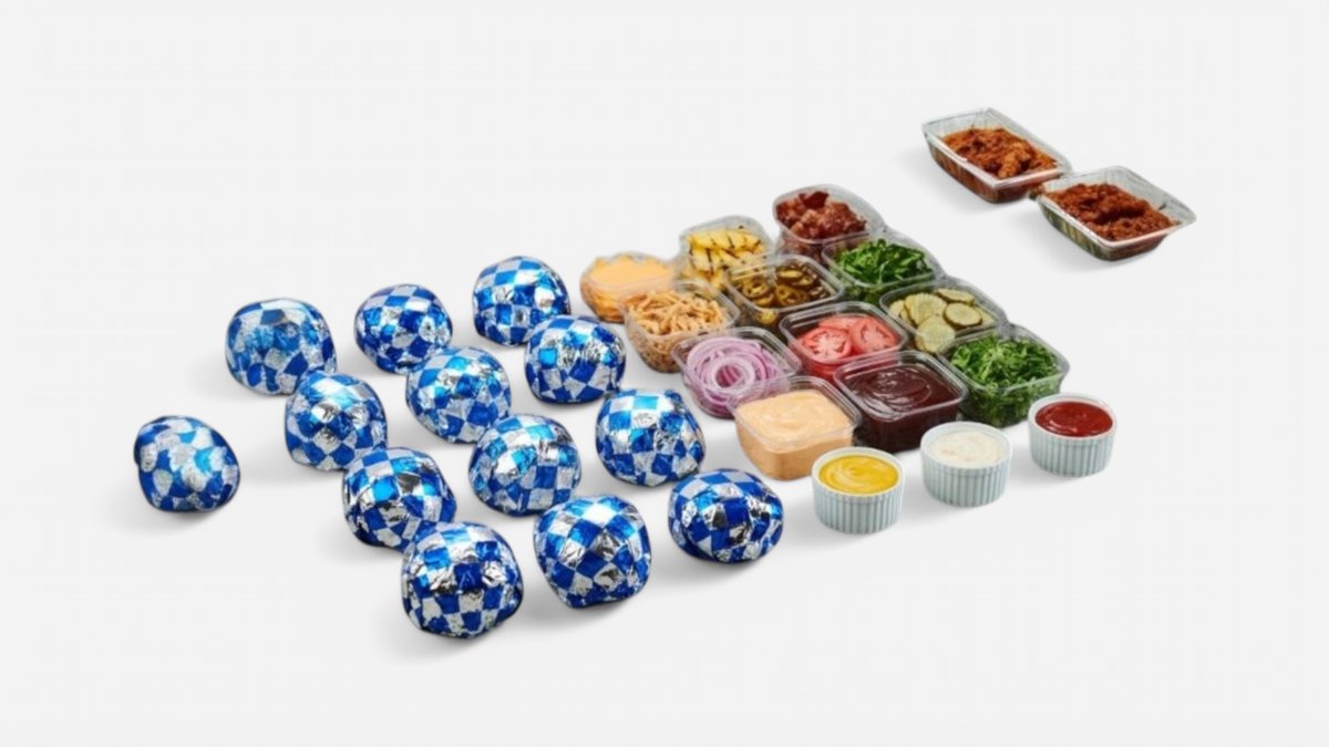 BUILD YOUR OWN BURGER BAR
